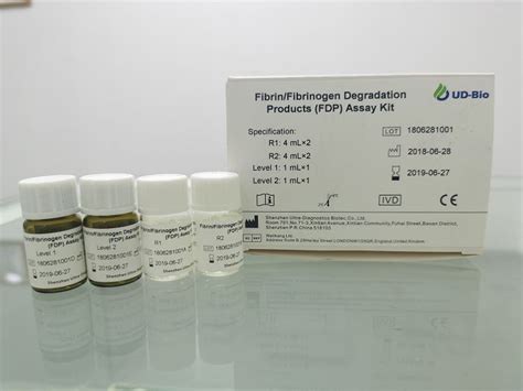 China FDP Coagulation Test Manufacturers Suppliers Factory FDP