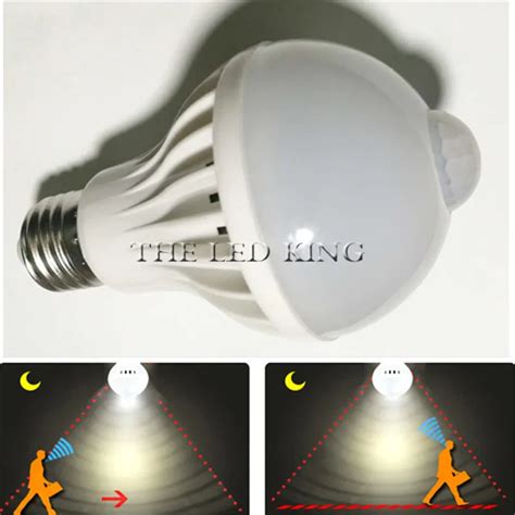 Led Pir Motion Sensor Bulb W W W W W E V Led Bulb Sound