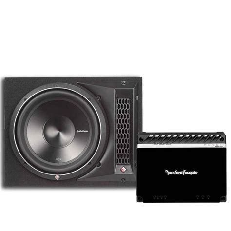 Rockford Fosgate Woofer Box with Amplifier iCuracao Español