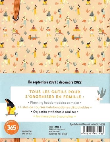 Agenda Familial Pocket M Moniak Avec De Editions Poche