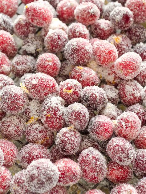 Orange Sugared Cranberries Flavor The Moments