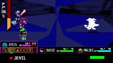 Deltarune Jevil Secret Boss Fight Youtube