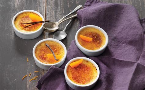 Crème Brûlée Au Carré Frais Et Aux Zestes De Clémentine Elle And Vire Recettes Pour épater Les