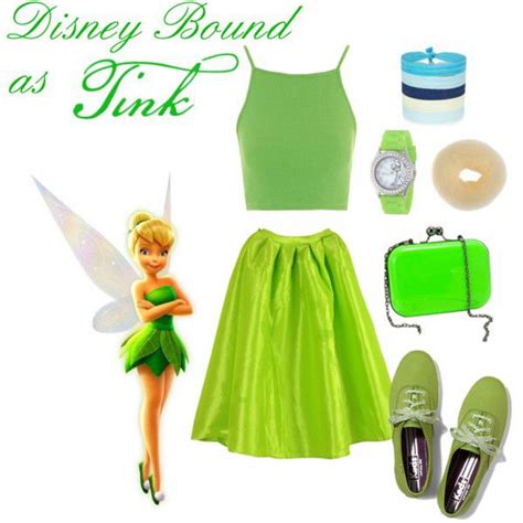 Disneybound Tinkerbell Disney Princess Outfits Disneybound Disney Dresses