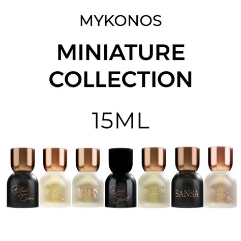 Jual Mykonos Miniature Collection Ml My Konos Satin Blanc Musk Aura