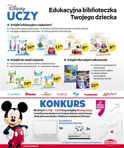 Konkurs Plastyczny Disney Uczy EMPIK E Konkursy Info