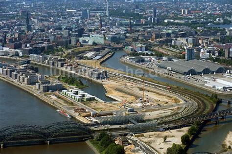 Hamburg Von Oben Baustelle Zum Neubau Des Hochhaus Geb Udekomplexes