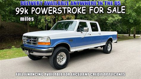 Obs 7 3 Powerstroke For Sale 1997 Ford F 250 Xlt 4x4 Diesel With Only 99k Miles Youtube