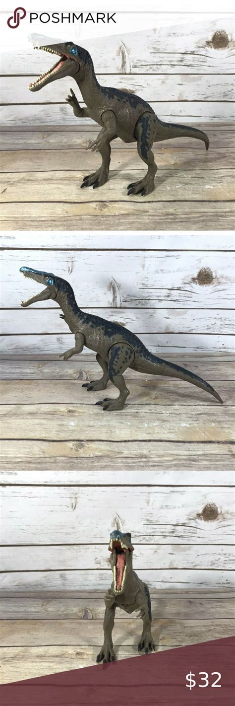 Jurassic World Park Roarivores Baryonyx Dinosaur Action Figure Mattel