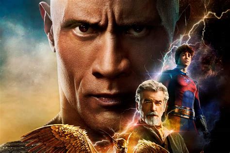 Black Adam Poster Power Born From Rage