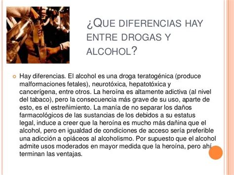 Drogas Y Alcohol