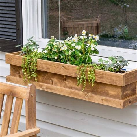 20 Cedar Window Planter Box