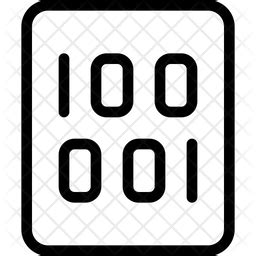 binary file icon    style