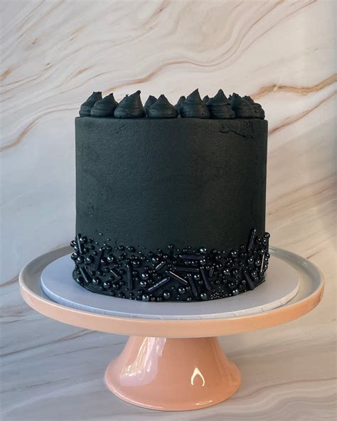 Black On Black Cake Sydney Cake Delivery Flour Lane