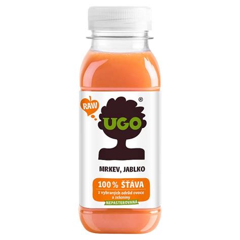 Ugo Mrkev Jablko 250ml Tesco Potraviny