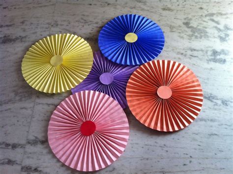 8+ Diy Paper Fans Decorations