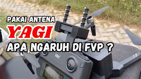 LONG RANGE SJRC F22s 4K Pro PAKAI ANTENA YAGI YouTube