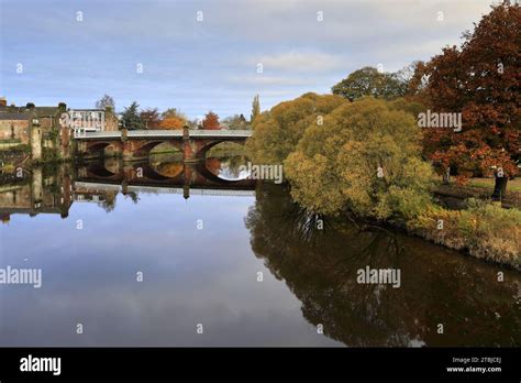 The Buccleuch Street Bridge Over The River Nith Dumfries Town