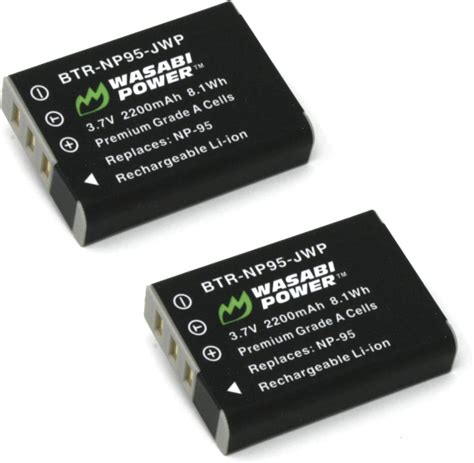 Amazon Wasabi Power Battery Pack And Charger For Fujifilm Np