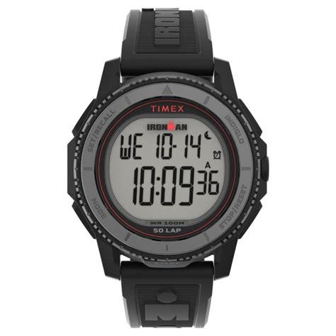 Relógio Timex Masculino Ref Tw5m57800 Ironman Digital Black Preto