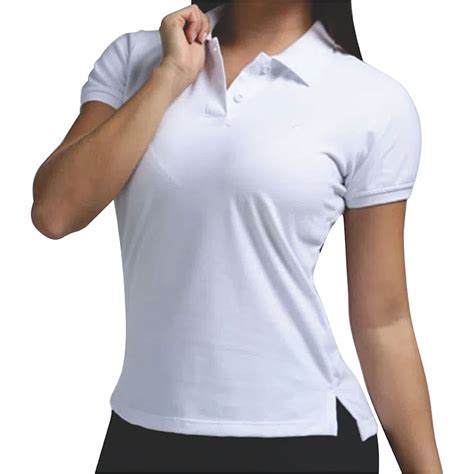 Camiseta Tipo Polo Mujer Uniformes