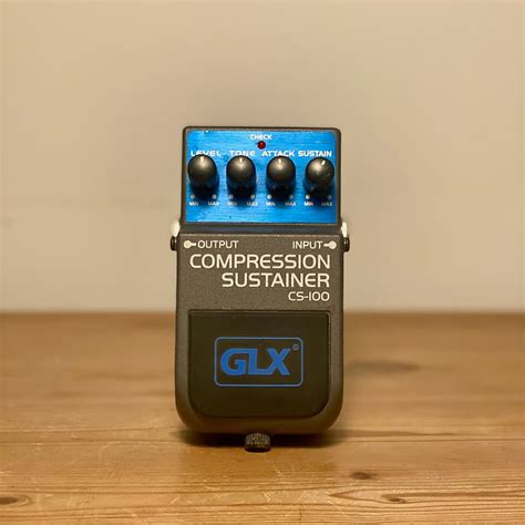 glx compression sustainer reverb