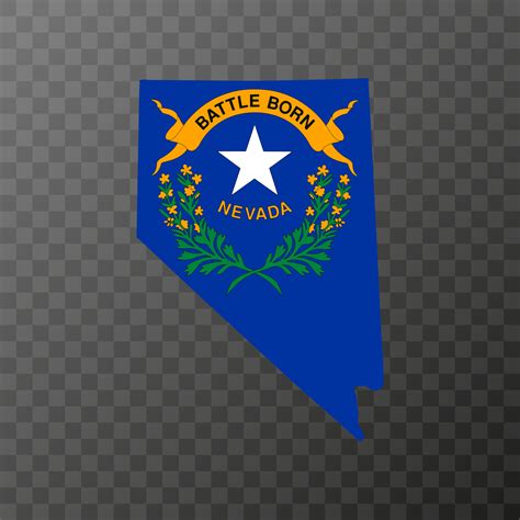 Nevada state flag. Vector illustration. 13430831 Vector Art at Vecteezy