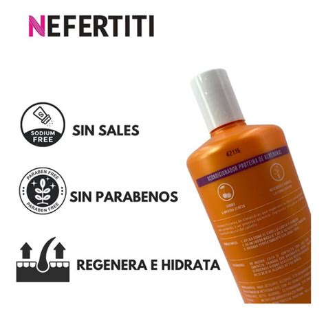 Nefertiti Acondicionador P Cabello Aceite Almendra 1000 Ml MercadoLibre