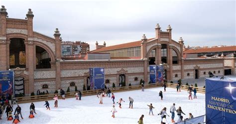 La Tradicional Pista De Hielo De Matadero Madrid Abre Ma Ana Sus