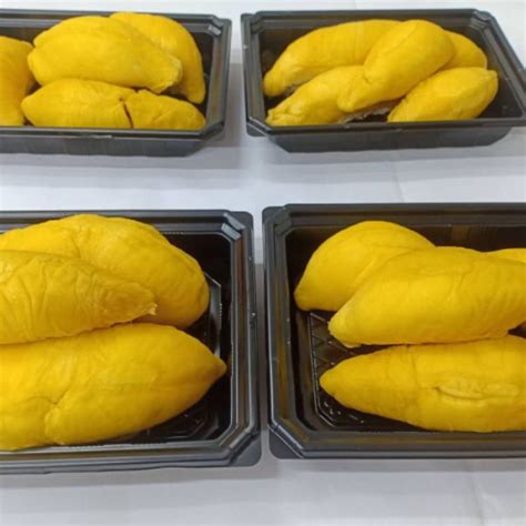 Raub Frozen Durian Musang King 400g 彭亨劳勿冷冻榴莲猫山王 Shopee Malaysia