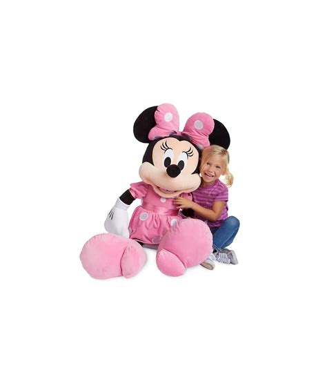 Peluche Gigante Minnie Mouse Rosa Disney Store