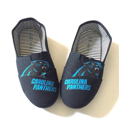 Panthers Slip On Shoes Carolina Panthers Shoes By Shopwildrose