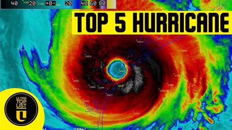 Top 5 Most Recent Worst Hurricanes In American History Tropical Storm