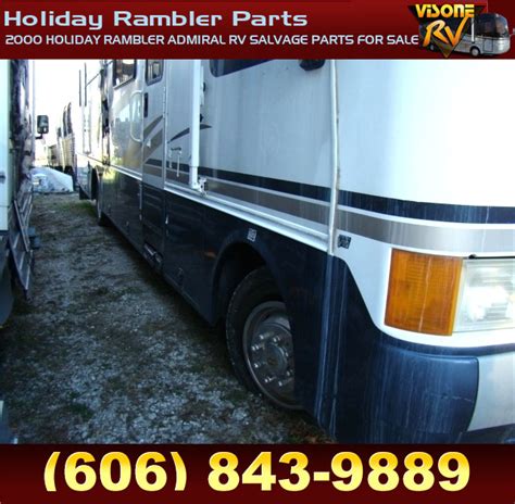 Rv Exterior Body Panels 2000 Holiday Rambler Admiral Rv Salvage Parts For Sale Holiday Rambler