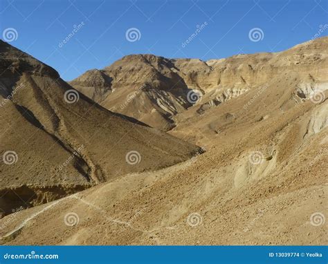 Judean Desert stock photo. Image of landscape, dead, sandstone - 13039774