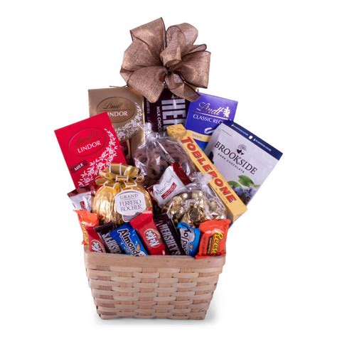 chocolate Basket Flower Delivery Ottawa ON - Alta Vista Flowers