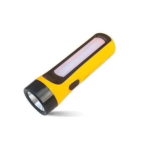 Salpha Energy Led Ac And Solar Powered Rechargeable Torch Light Konga