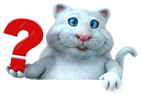 Funny Cat Question Mark