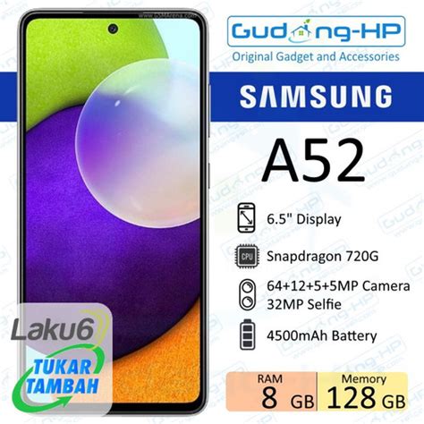 Jual Samsung Galaxy A52 8 128 GB Garansi Resmi SEIN Jakarta Pusat