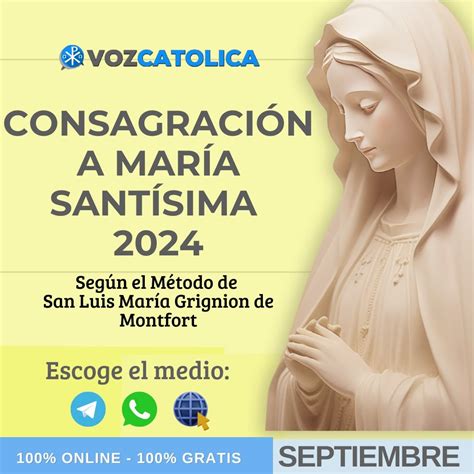 Consagraci N A La Virgen Mar A Septiembre Otros Autores Voz