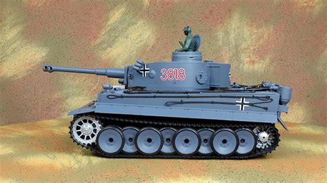 Heng Long 116 German Tiger 1 Remote Control Tank Airsoft Scale Rc Tank