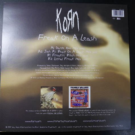 Yahoo オークション アナログ 輸入盤～korn Freak On A Leash レーベ