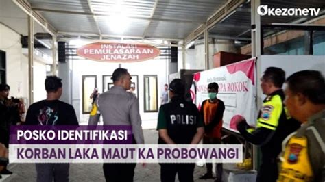 Polres Lumajang Buka Posko Untuk Keluarga Korban Kecelakaan Maut KA