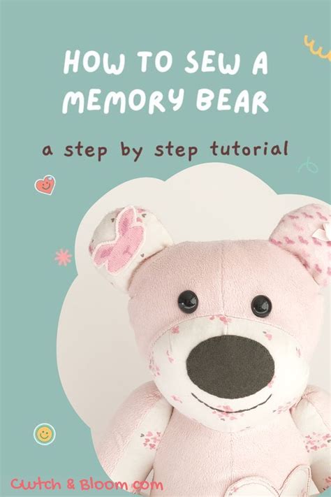 How To Sew A Keepsake Bear Photo Tutorial For Betsy Bear Sewing