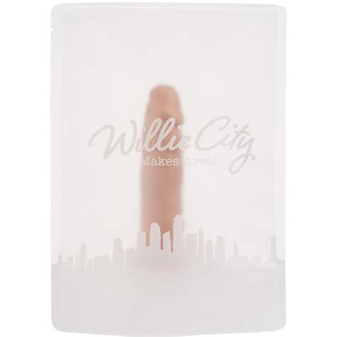 Willie City Realistisk Sugekop Dildo 15 Cm Nude Enjoymore Dk