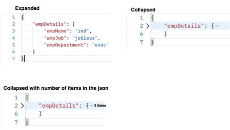 Show Json Object Element Count When Collapsed Issue