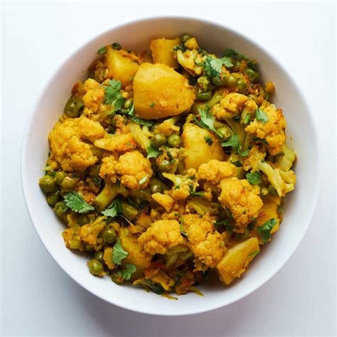 Coliflor Con Patatas Aloo Gobi En Aloo Gobi Cocinar Para