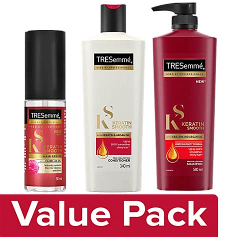 Buy Tresemme Keratin Smooth Shampoo Ml Conditioner Ml