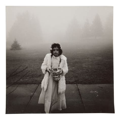 Diane Arbus A Flower Girl At A Wedding Conn Photographs 2020 Sotheby S