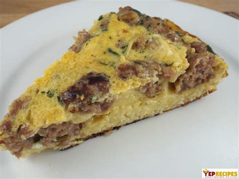 Pasta Frittata Recipe | YepRecipes